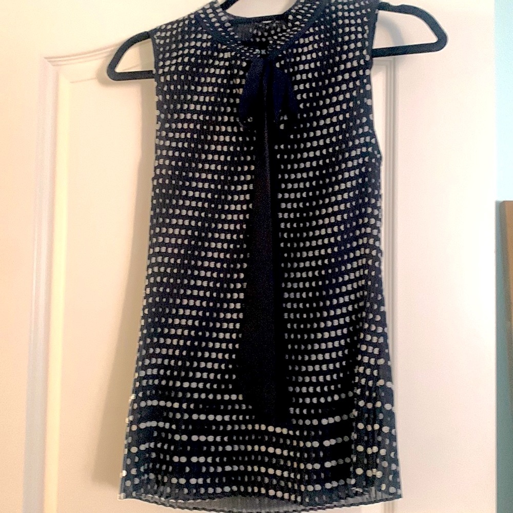 NWT DKNY Overboard Blouse Sz M